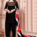 Designer Plain Patiyala Suit