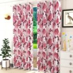 pink curtain