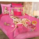 full pink barbie baby sheet