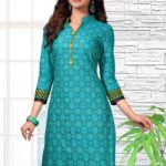 Nishu Handloom Printed Cotton Ladies Kurti