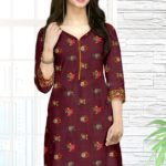 Nishu Handloom Printed Cotton Ladies Kurti